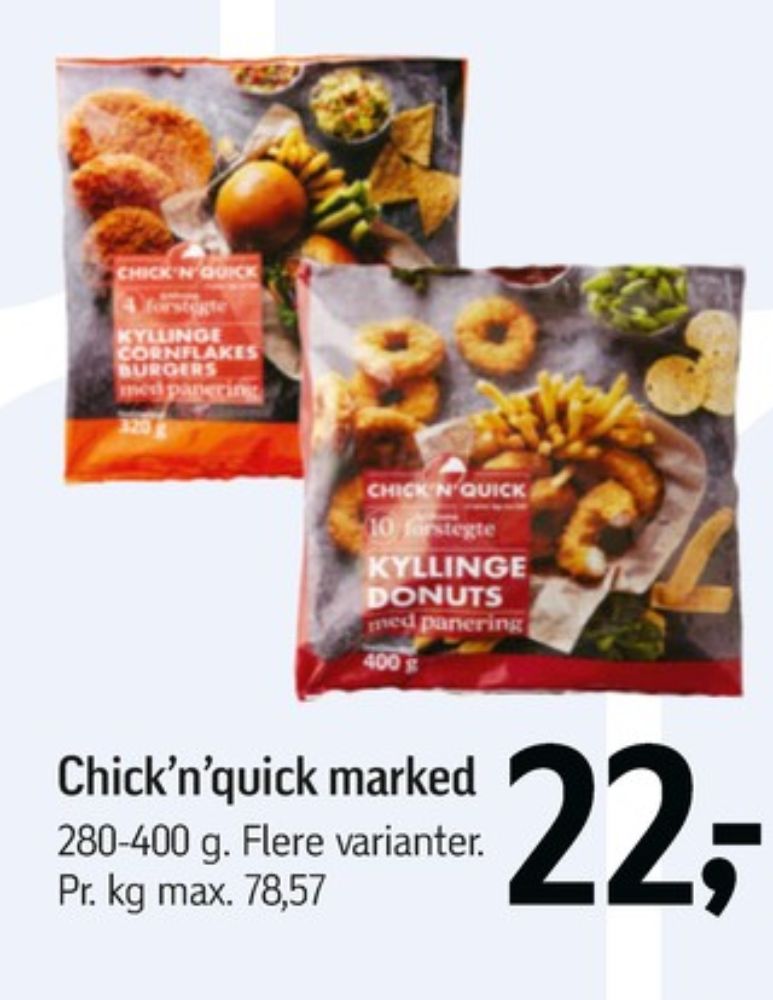 Chick’n’Quick, Kyllingedonuts