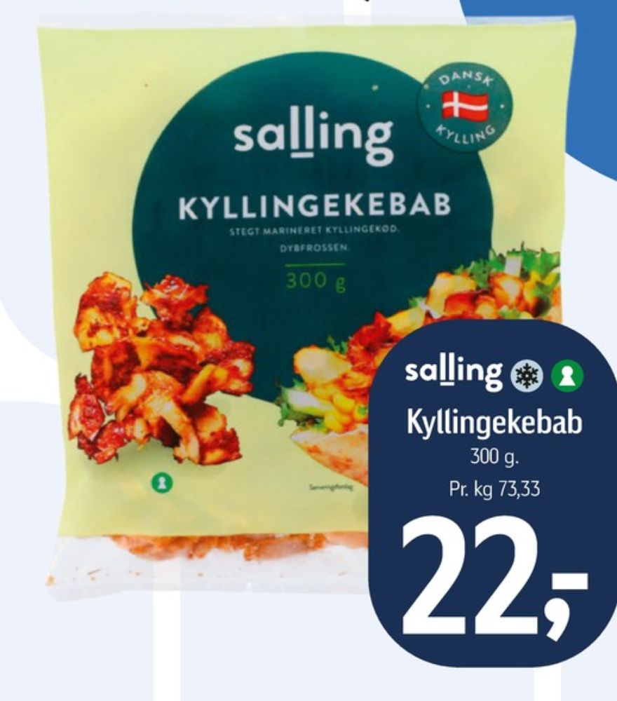 Salling, Kyllingekebab