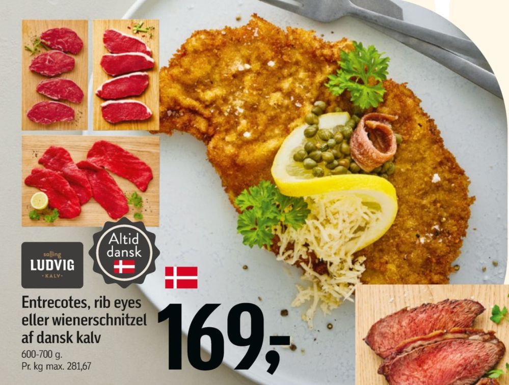 Salling Ludvig, Kalveentrecote