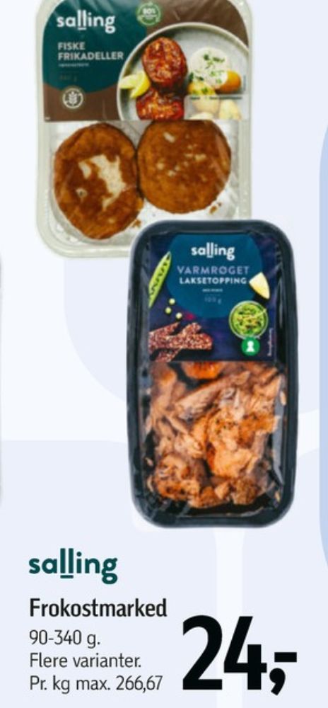 Salling, Laksetopping