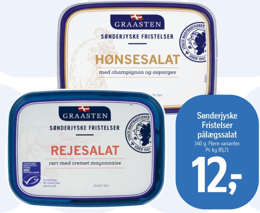 Graasten Sønderjyske Fristelser, Hønsesalat