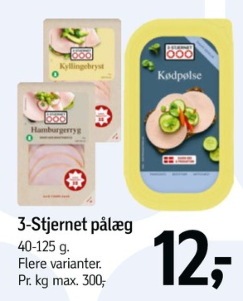 3-stjernet, Hamburgerryg