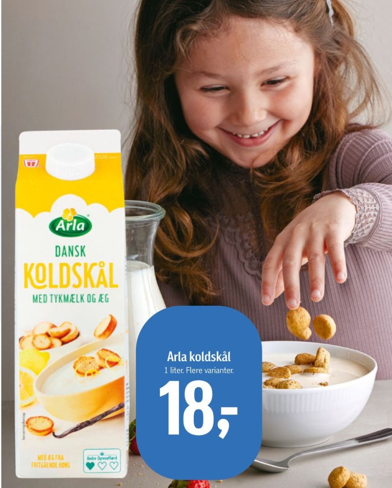 Arla, Koldskål Tykmælk & Æg
