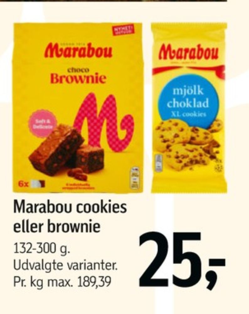 Marabou, Mjölk Choklad XL Cookies