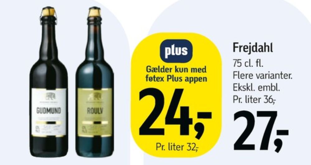Frejdahl Gudmund, Specialøl