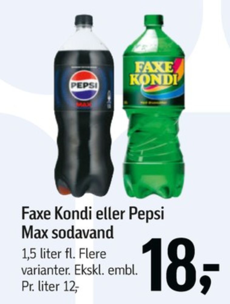 Faxe Kondi, Sportssodavand