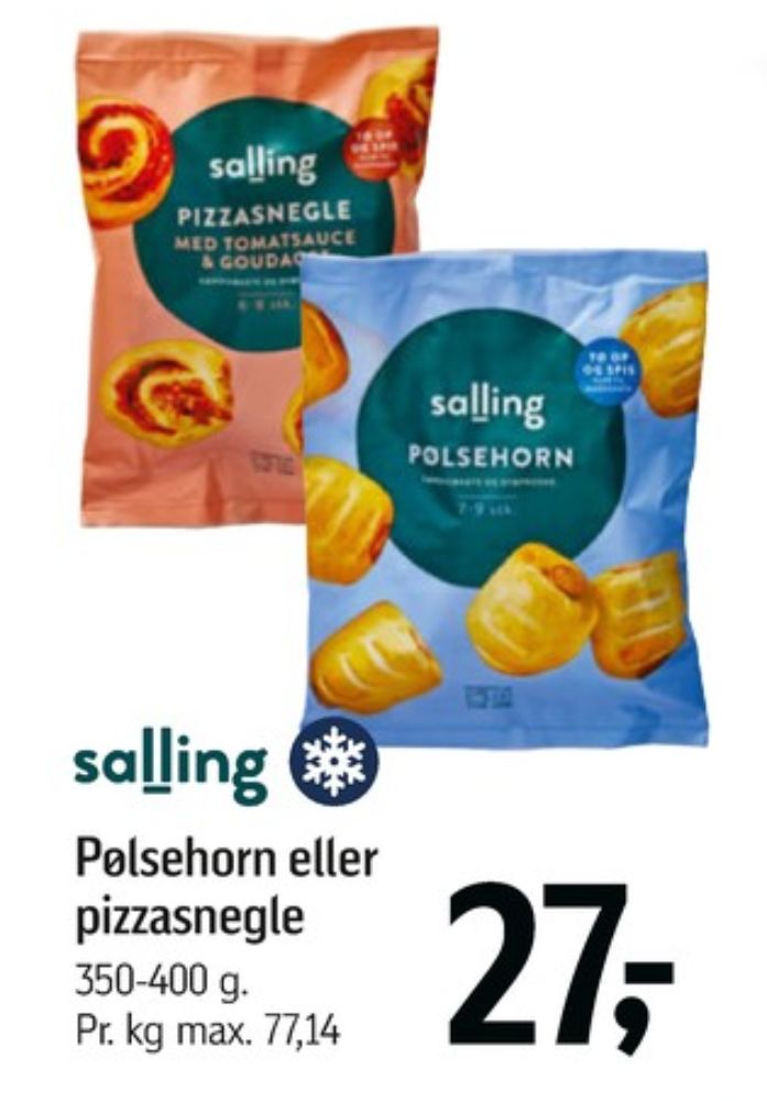 Salling, Pizzasnegle