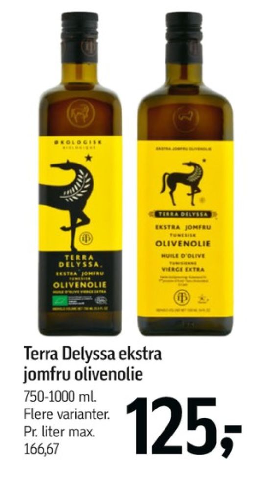 Terra Delyssa, Olivenolie