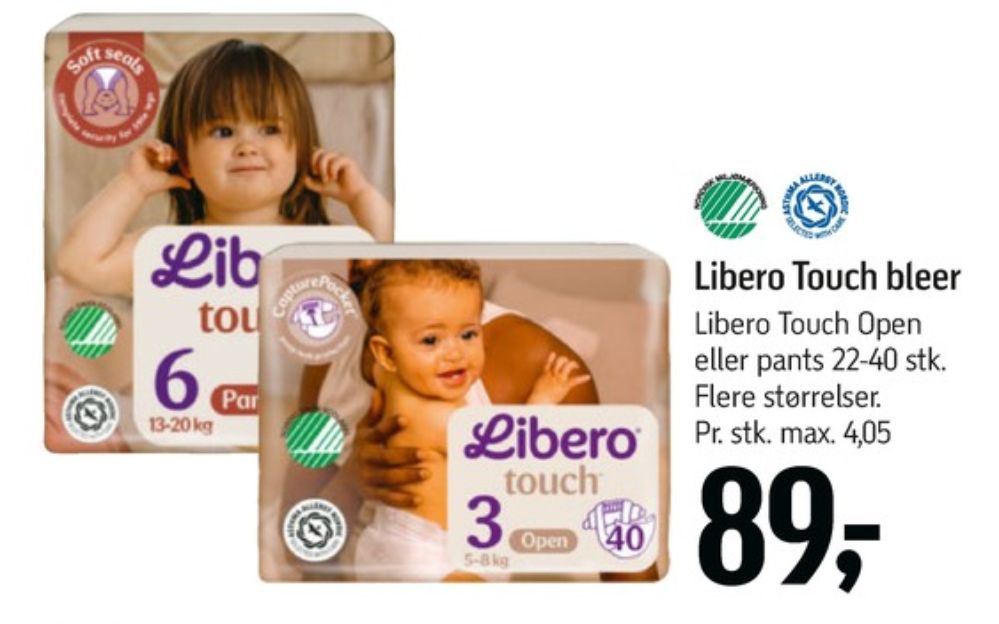 Libero Touch, Bleer str 3 5-9 kg