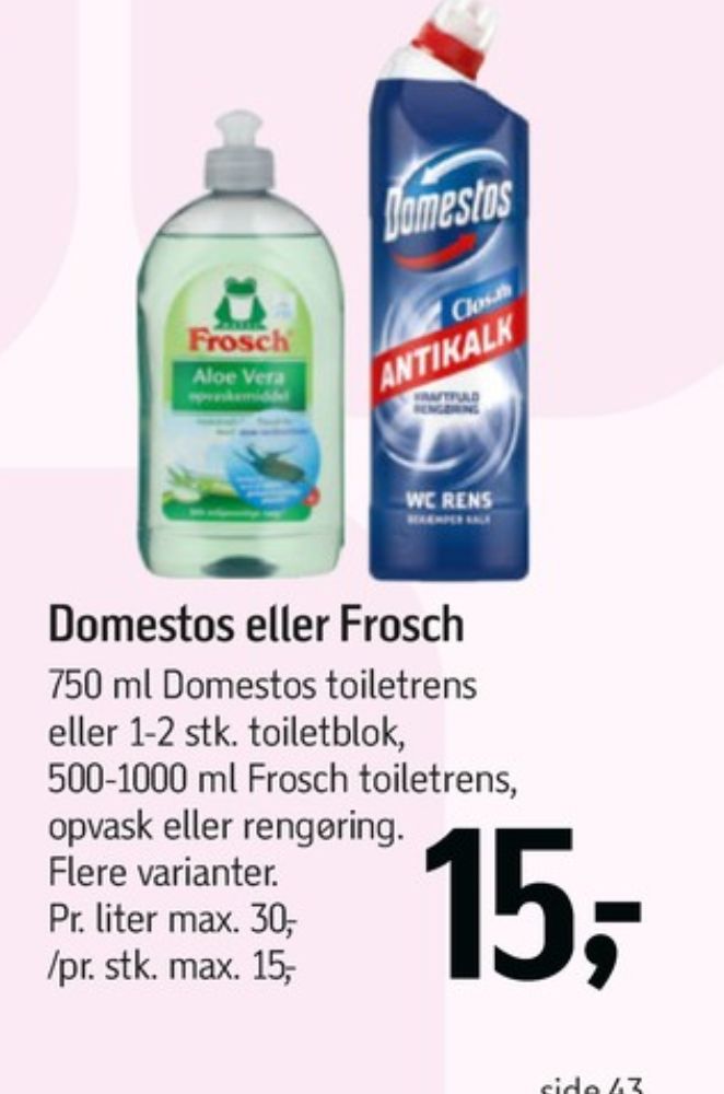 Frosch, Rengøring - universal