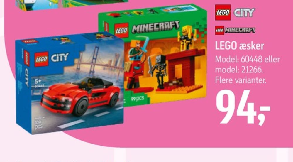 Lego, Byggeklodser