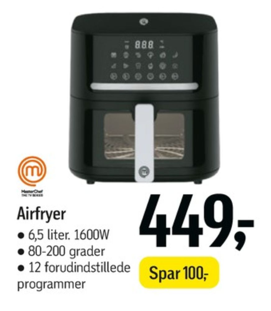 Masterchef, Airfryer