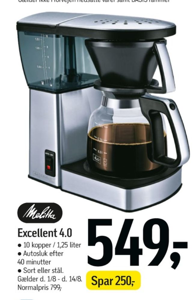 Melitta, Kaffemaskine