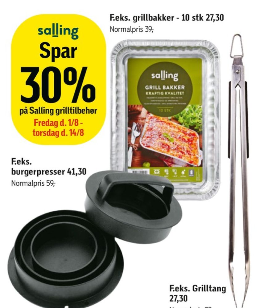 Salling, Burgerpresser
