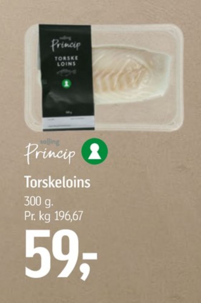 Salling Princip, Torskeloins