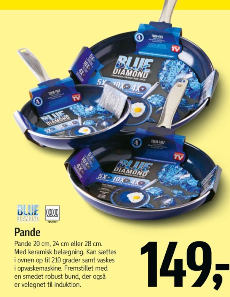 Blue Diamond, Stegepande