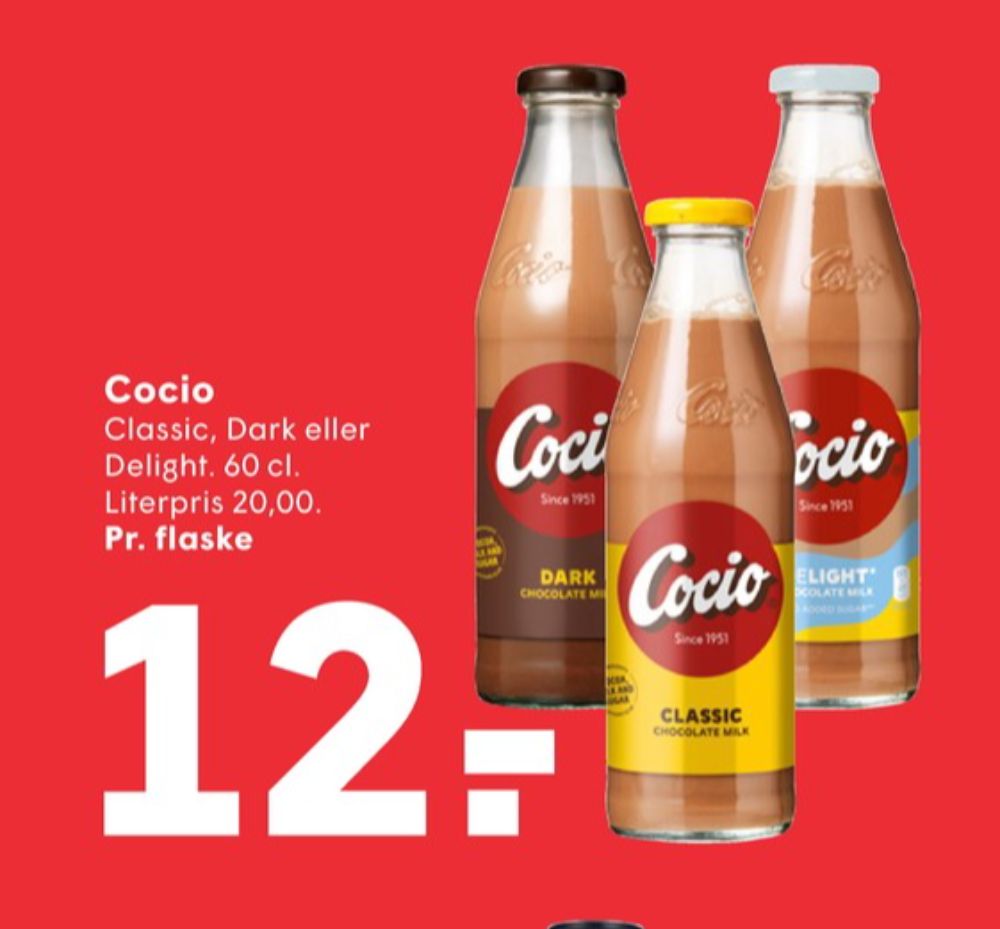 Cocio, Chokolademælk Classic
