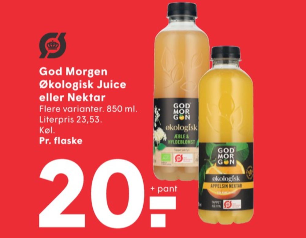 GodMorgen, Appelsin Nektar Juice