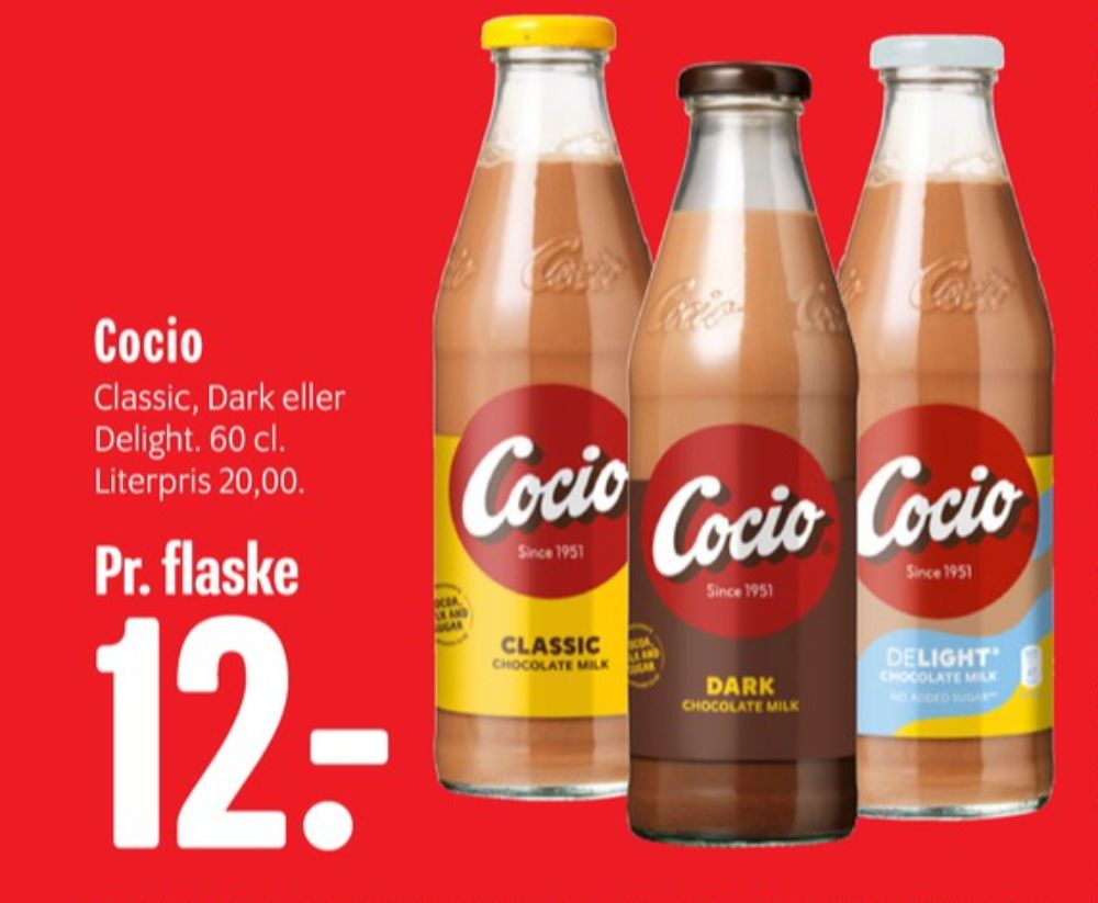Cocio, Chokolademælk Classic