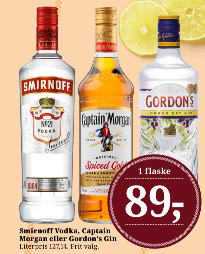 Smirnoff, Vodka