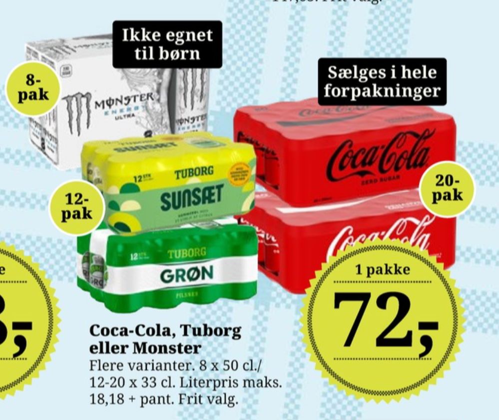 Monster Ultra Energy, Energidrik 8 pk.