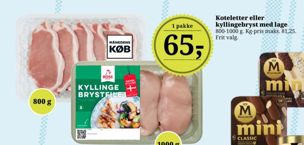 Rose, Kyllingebrystfilet