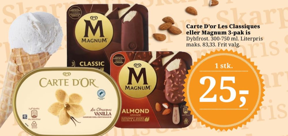 Carte d'Or Les Classiques, Vanilla Is