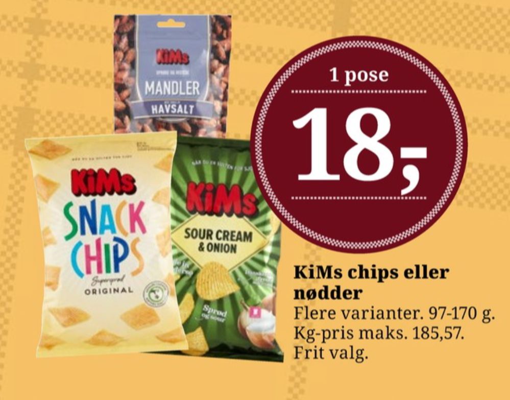 Kims, Sour Cream & Onion Chips