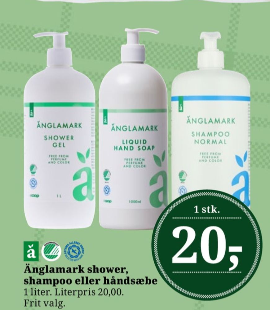 Änglamark, Bodyshampoo