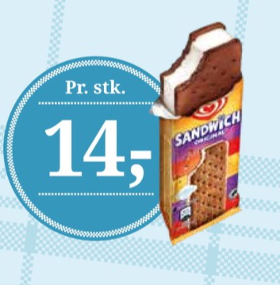 Frisko Sandwich, Issnack