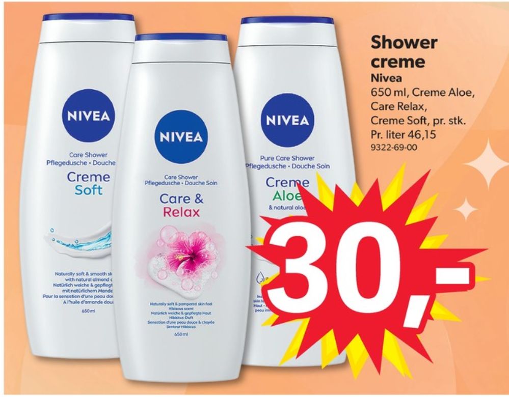 Nivea, Bodyshampoo