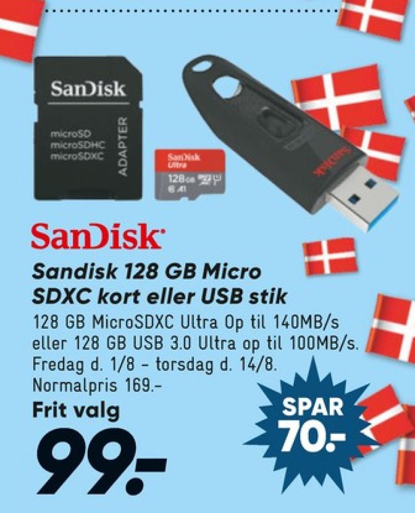 Sandisk, USB memory stick