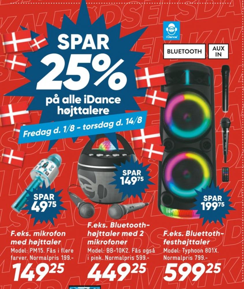 iDance, Højttaler