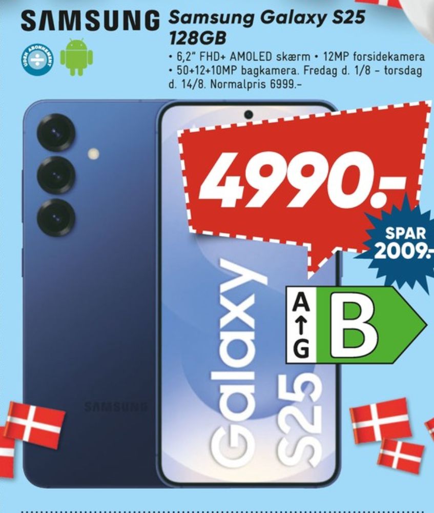 Samsung Galaxy S25, Mobiltelefon