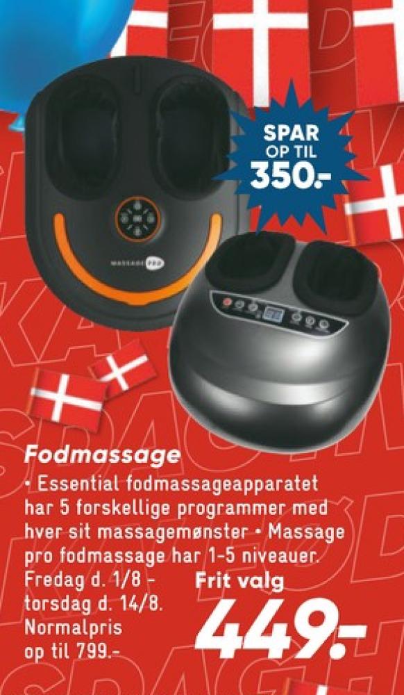 Essential, Fodmassage
