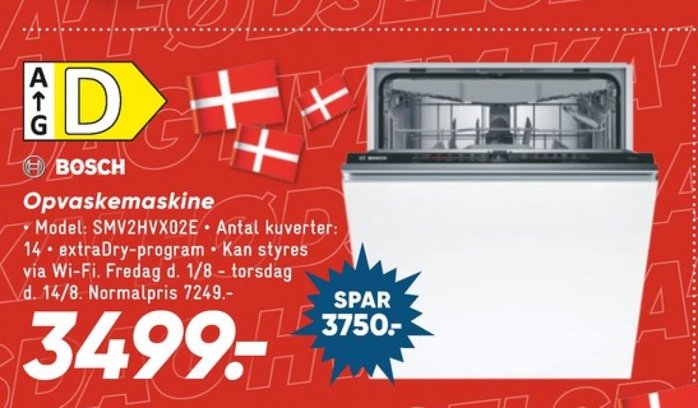 Bosch, Opvaskemaskine