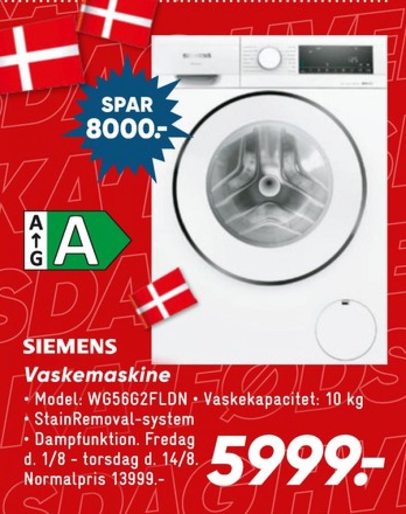 Siemens, Vaskemaskine