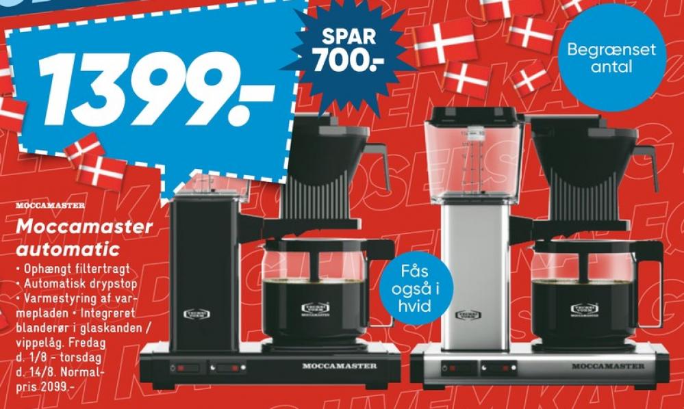 Moccamaster, Kaffemaskine