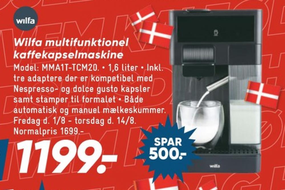 Wilfa, Kapselkaffemaskine