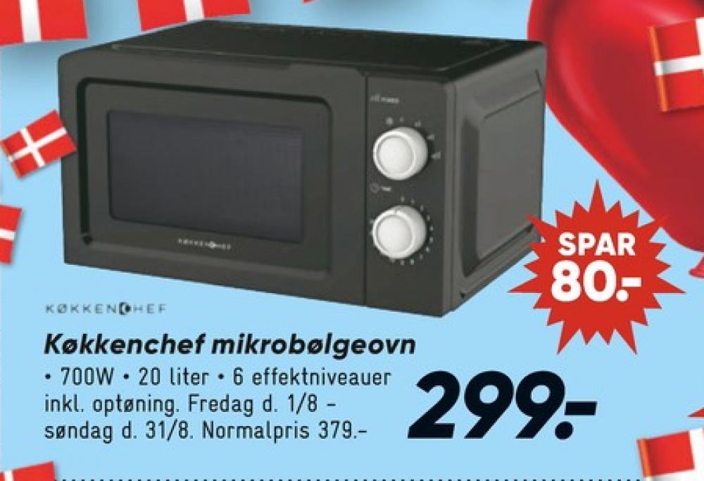 KøkkenChef, Mikroovn