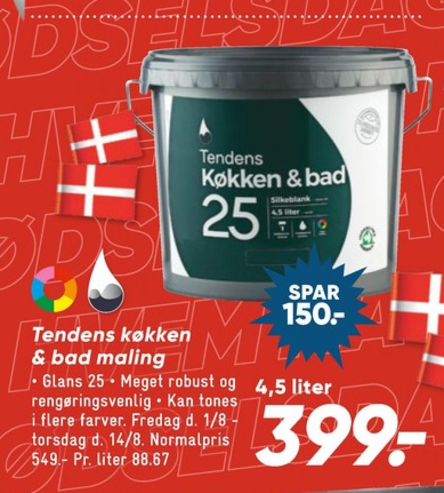 Tendens, Maling