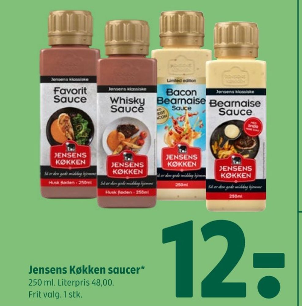 Jensens Køkken, Bacon Bearnaisesauce