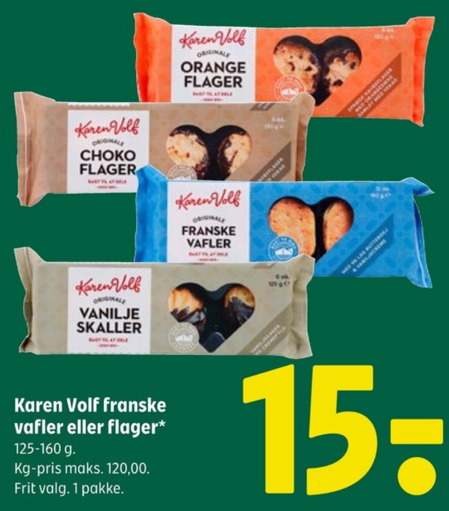 Karen Volf, Franske Vafler