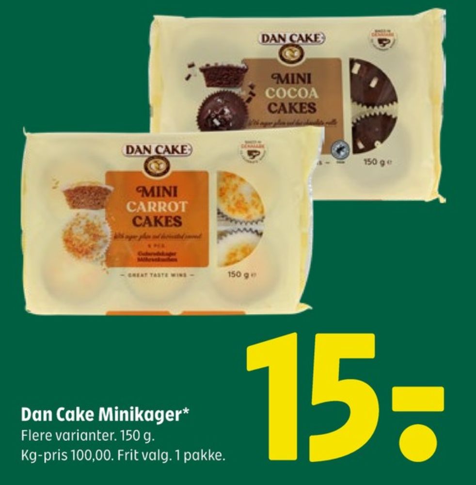 Dan Cake, Mini Cocoa Cakes