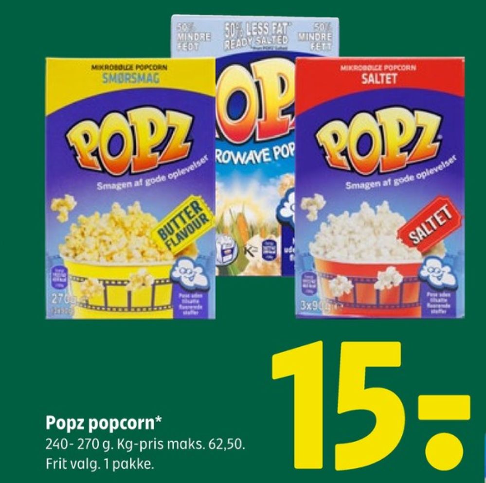 Popz, Popcorn Smørsmag