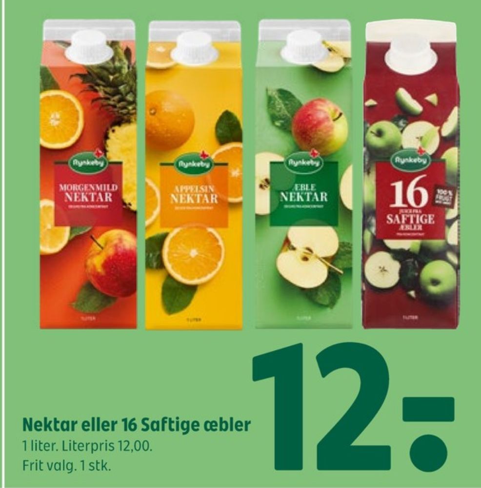 Rynkeby Nektar, Appelsinjuice