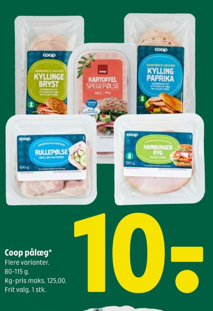 Coop, Kyllingebryst - sandwich skiver