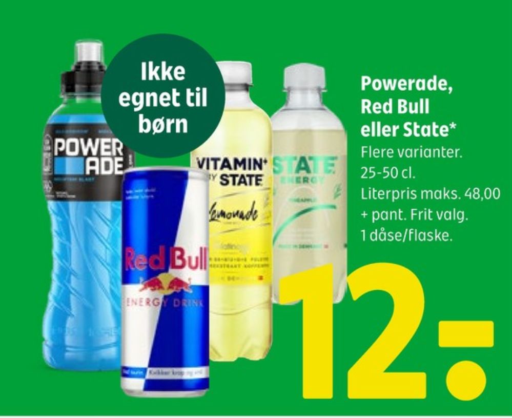 STATE Vitamin By State Lemonade, Energidrik