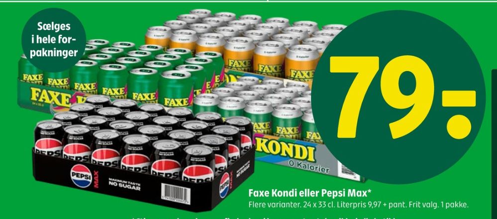 Pepsi Max, Cola 24 pk.