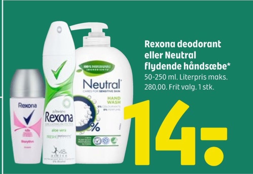 Neutral, Flydende sæbe